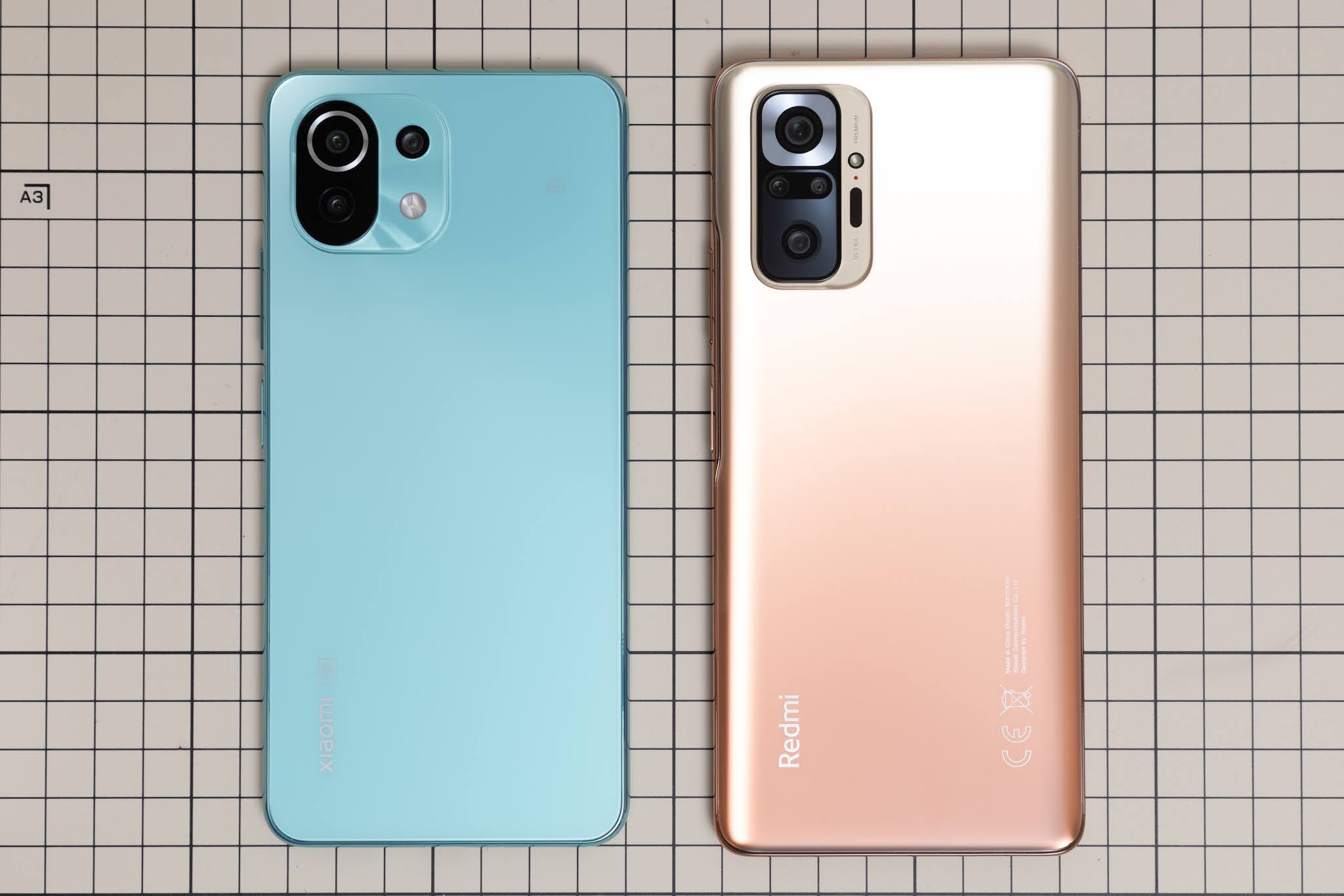 シャオミ Mi11 Lite 5GとRedmi Note 10 Pro 比較レビュー-ガジェットメモ